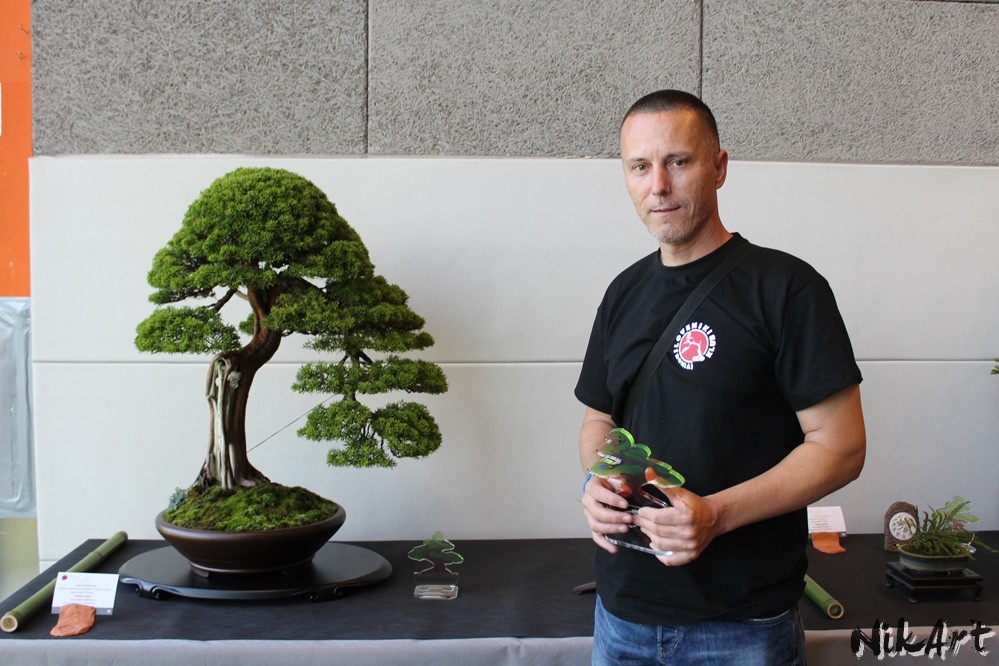 Juniperus by Tomaž Kovšca - nomination. We also decided to give Tomaž a special award for his past good work as the president of our club. It looks like he was pretty happy :)